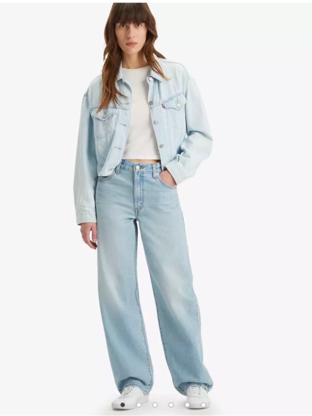 Levi's Baggy Dad Jeans – Light Blue – Size 27 x 30